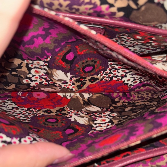 Vera Bradley Maroon Quilted Crossbody - Picture 5 of 10